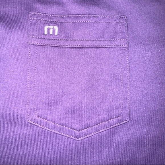 Travis Mathew‎ -Purple Polo Shirt. XL - Picture 6 of 10